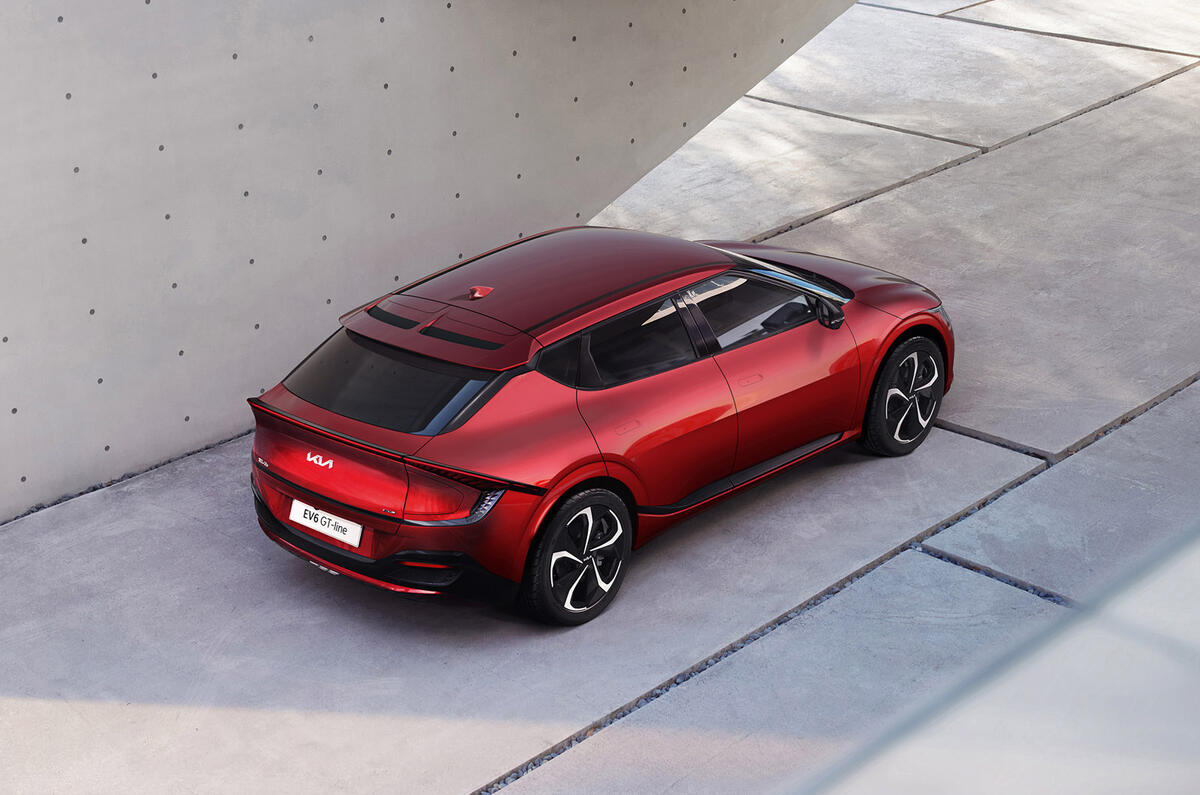 Kia EV6 GT Line official reveal images   4