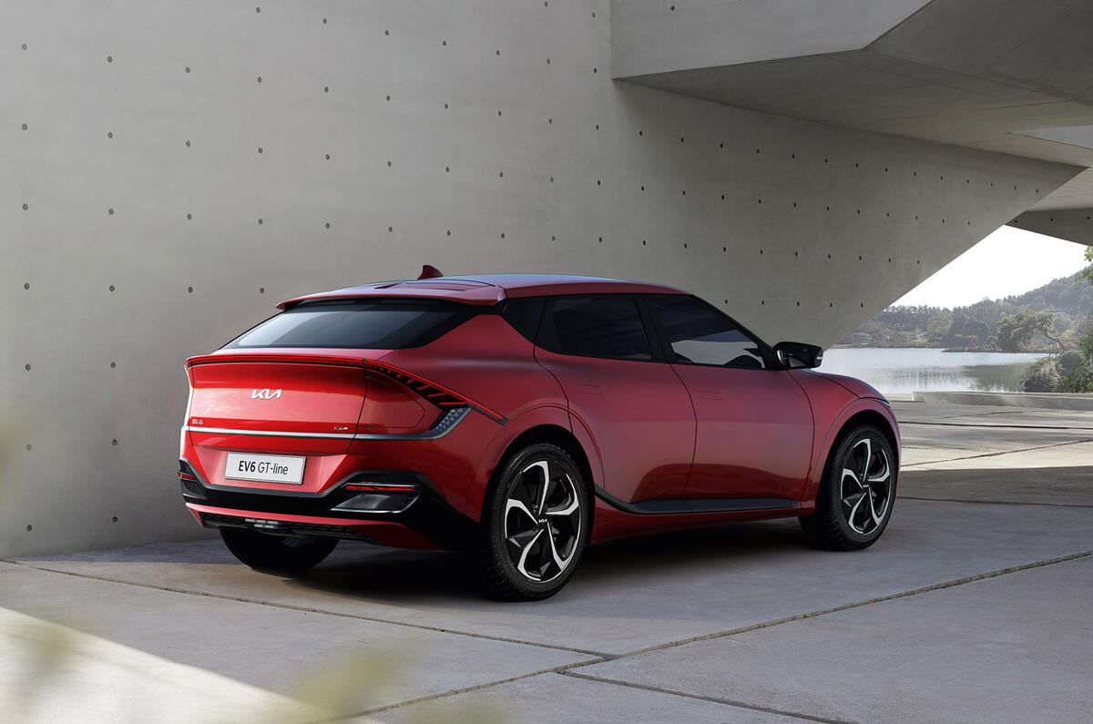 Kia EV6 GT Line official reveal images   5