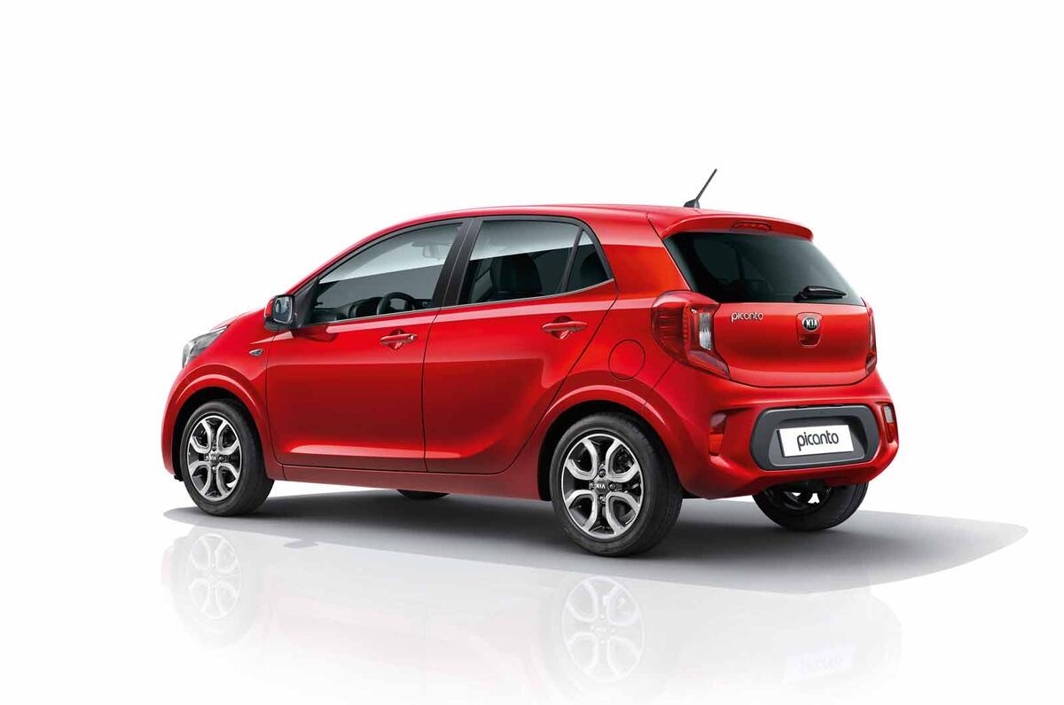 Kia Picanto base model rear