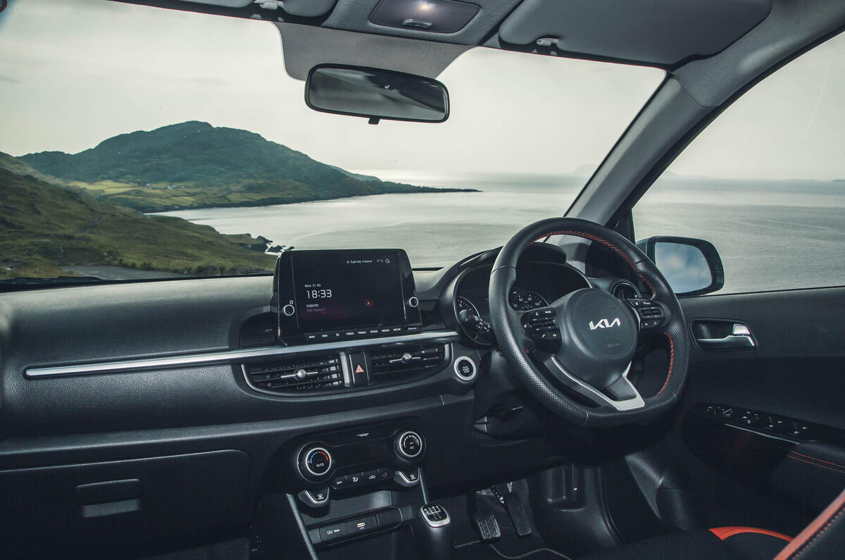 Kia Picanto Ireland interior Kia Picanto Ireland interior