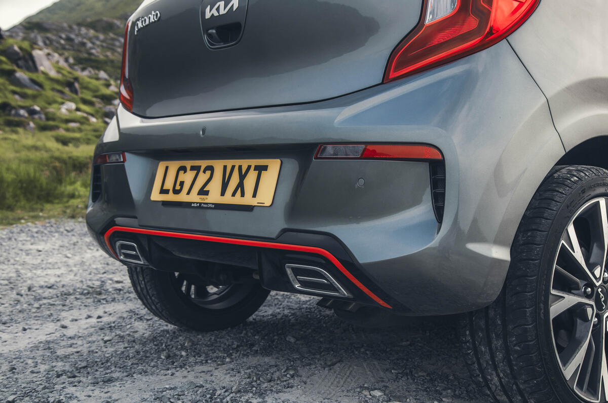 Kia Picanto Ireland rear lower Kia Picanto Ireland rear lower