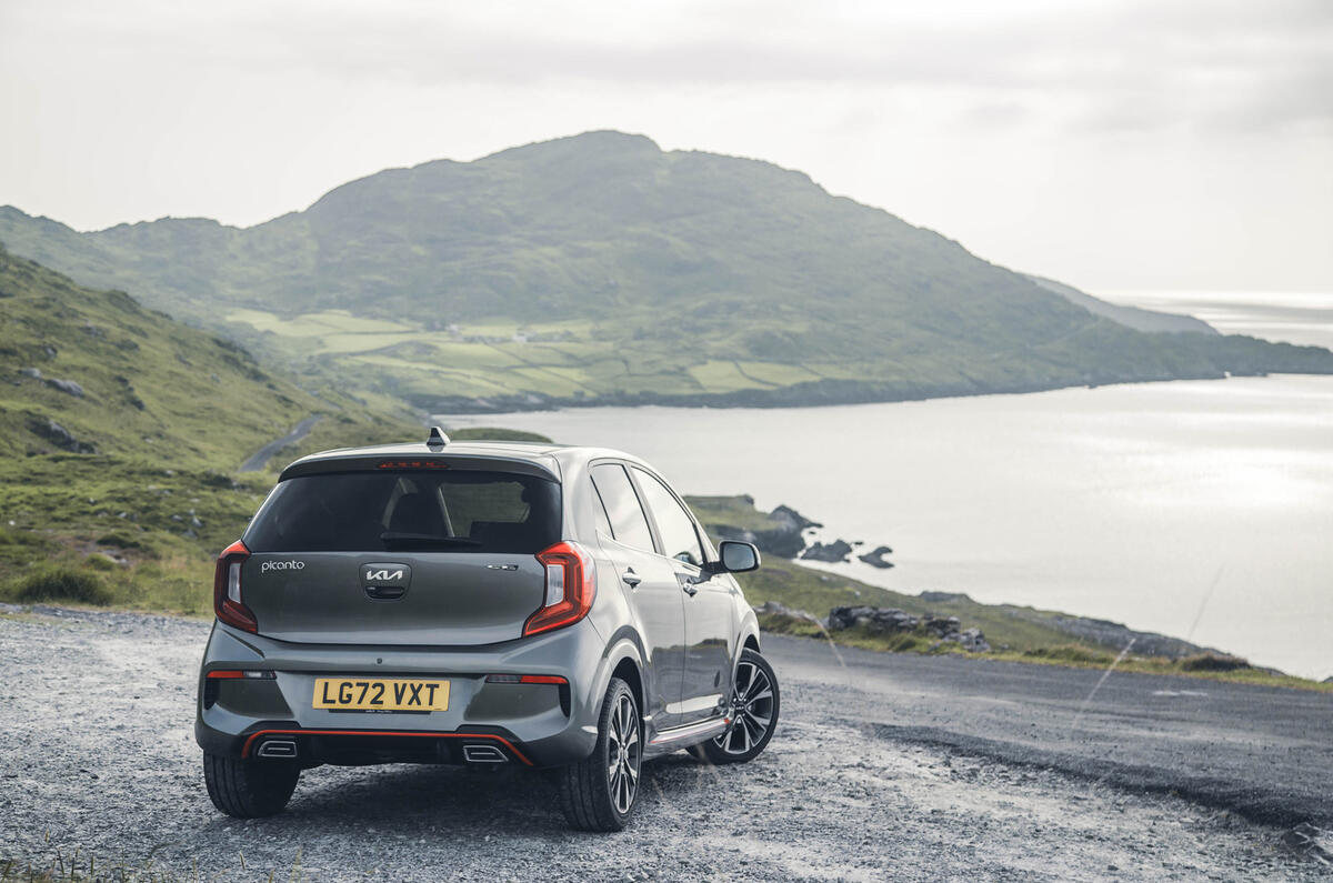 Kia Picanto Ireland rear static Kia Picanto Ireland rear static