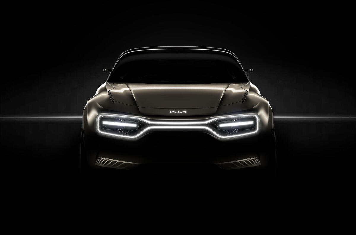Kia performance electric car Geneva motor show