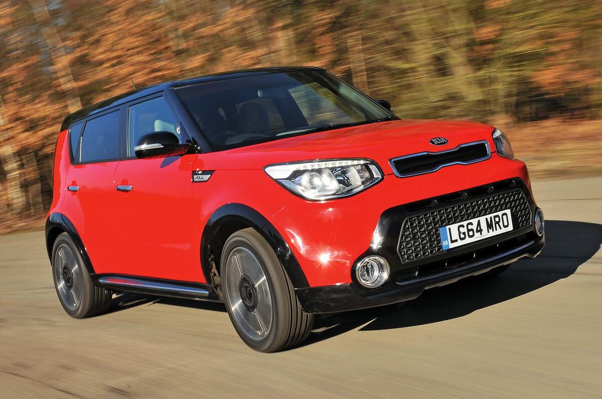 Kia Soul front three quarter Kia Soul front three quarter