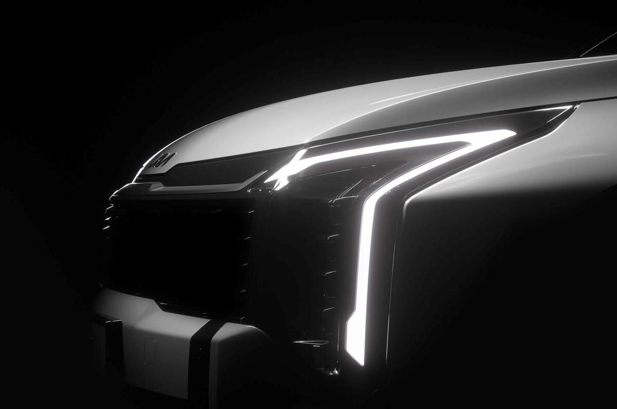 Kia Sportage Facelift front tease