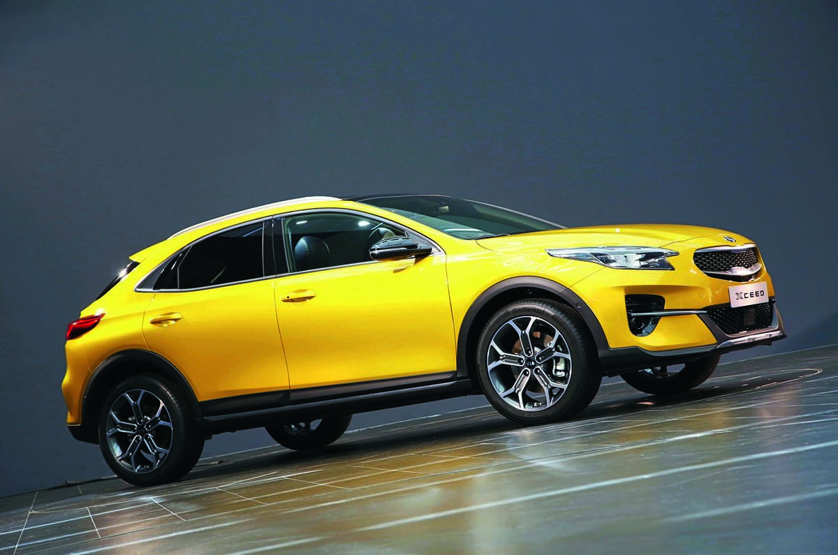 Kia Xceed press image - side