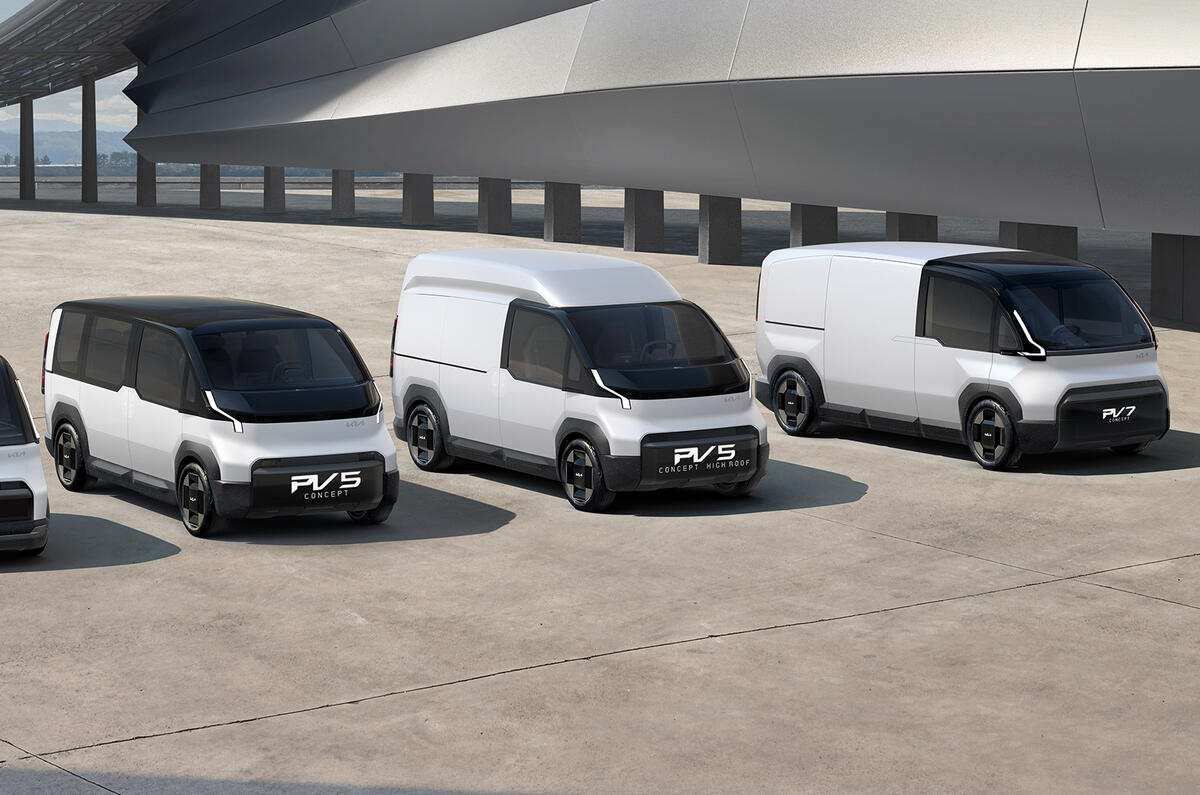 Kia PBV commercial vehicles Kia PBV commercial vehicles