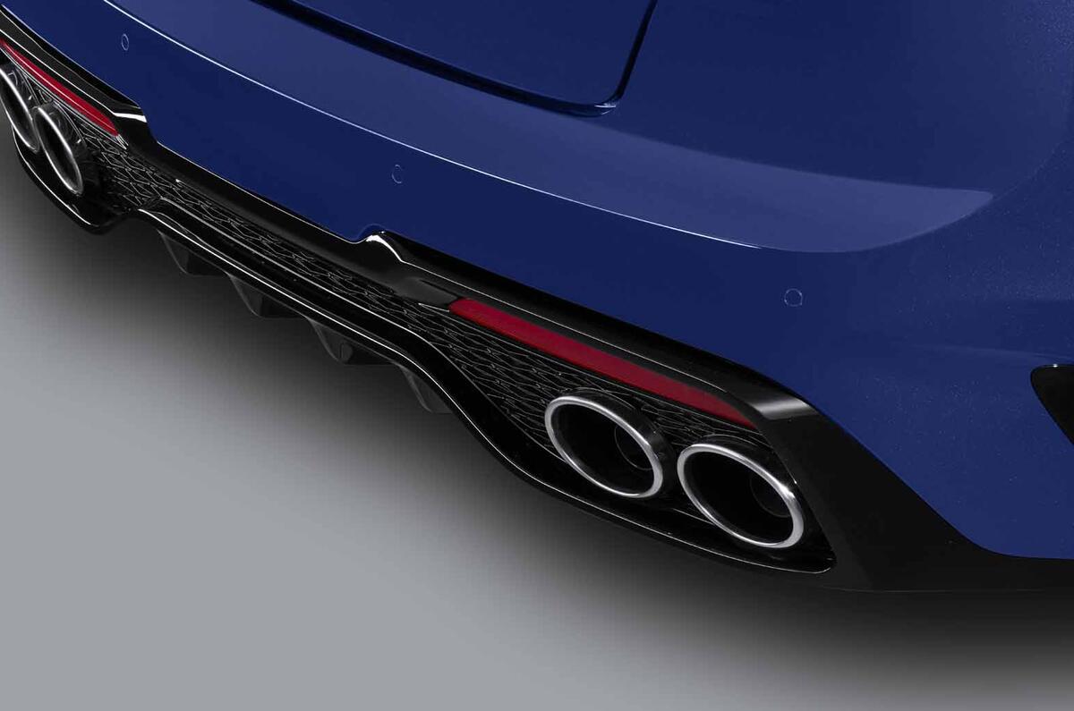 Kia Stinger exhaust