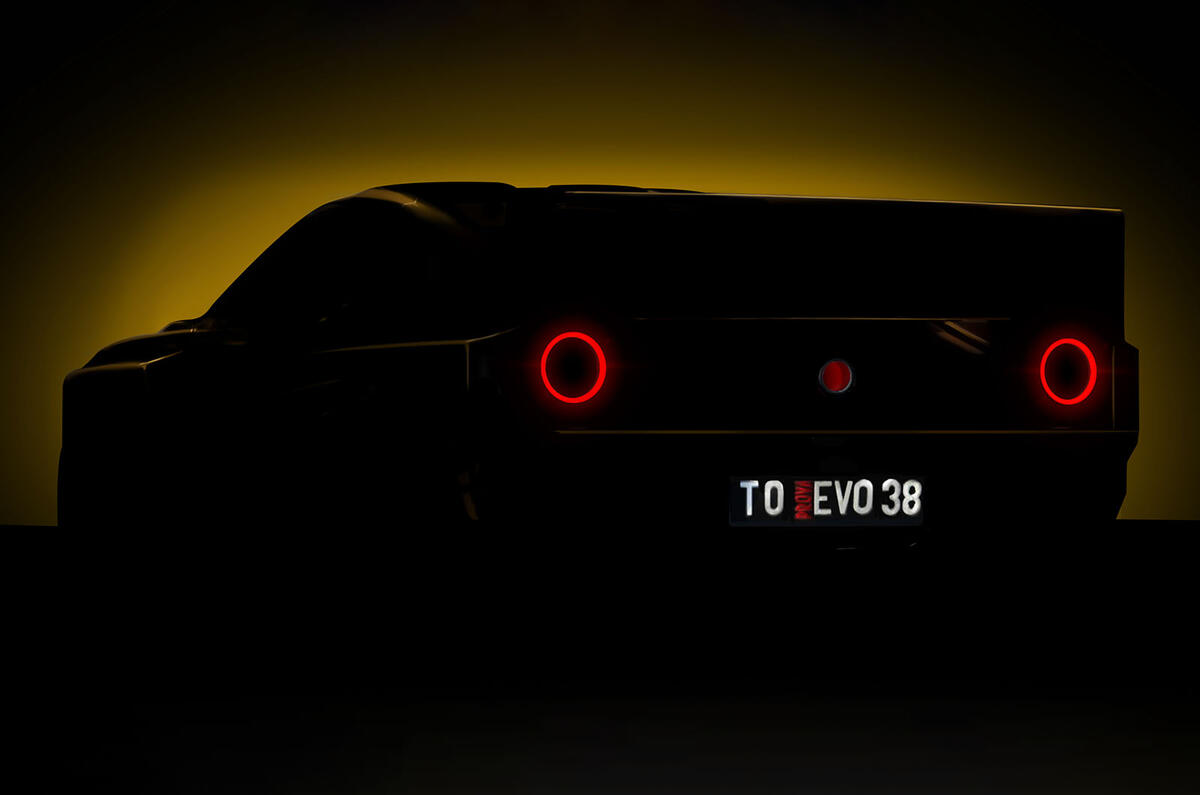 Kimera Automobili EVO38 rear three quarter