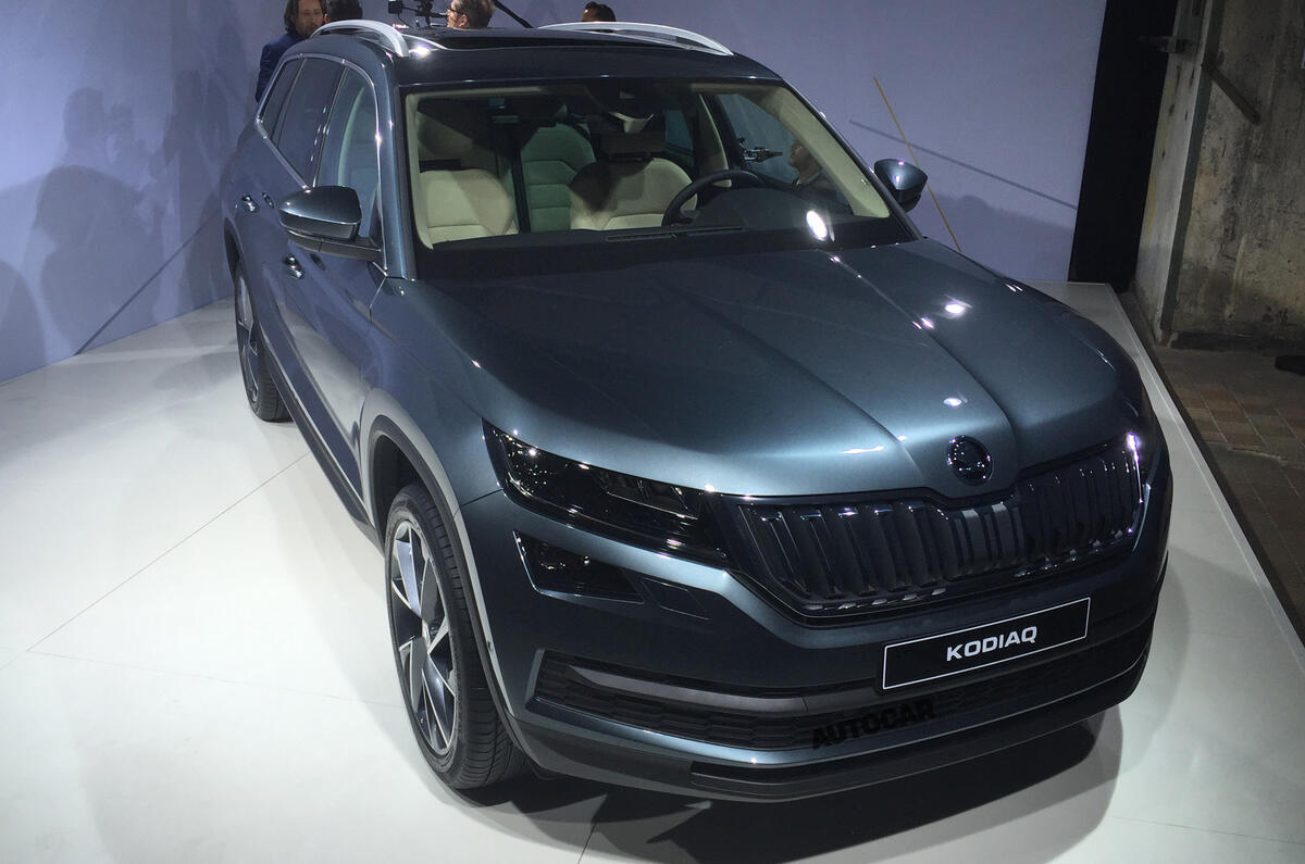 Skoda Kodiaq SUV revealed