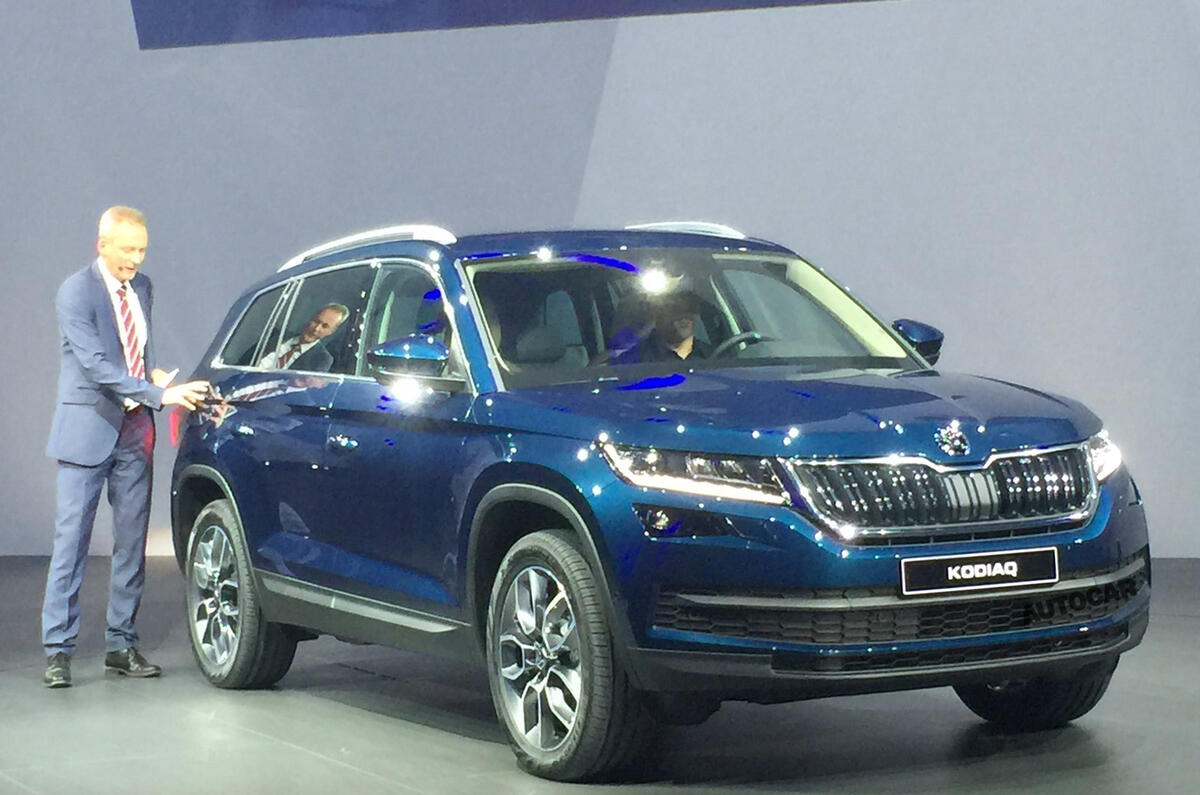 Skoda Kodiaq SUV revealed