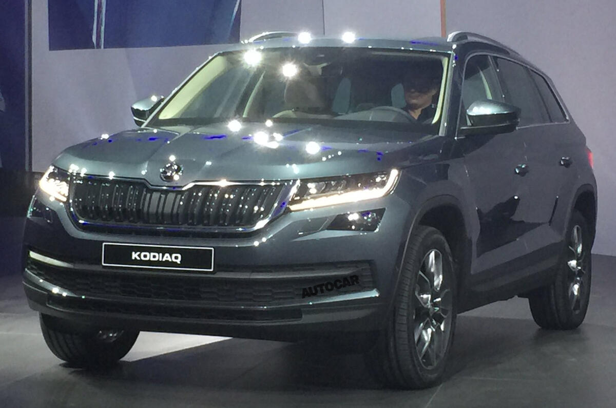 Skoda Kodiaq SUV revealed