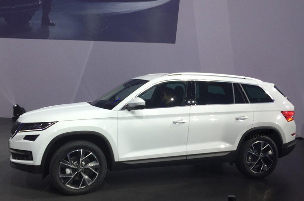 Skoda Kodiaq SUV revealed
