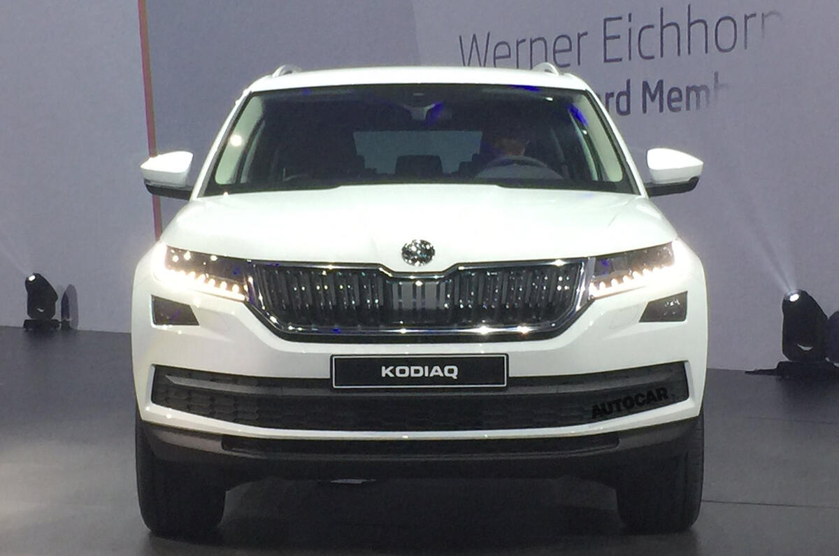 Skoda Kodiaq SUV revealed