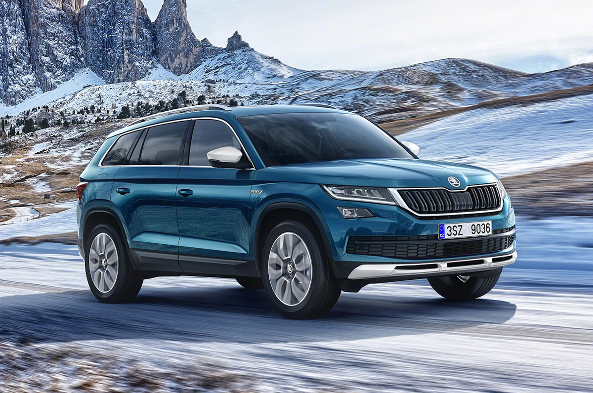 Skoda Kodiaq Scout front