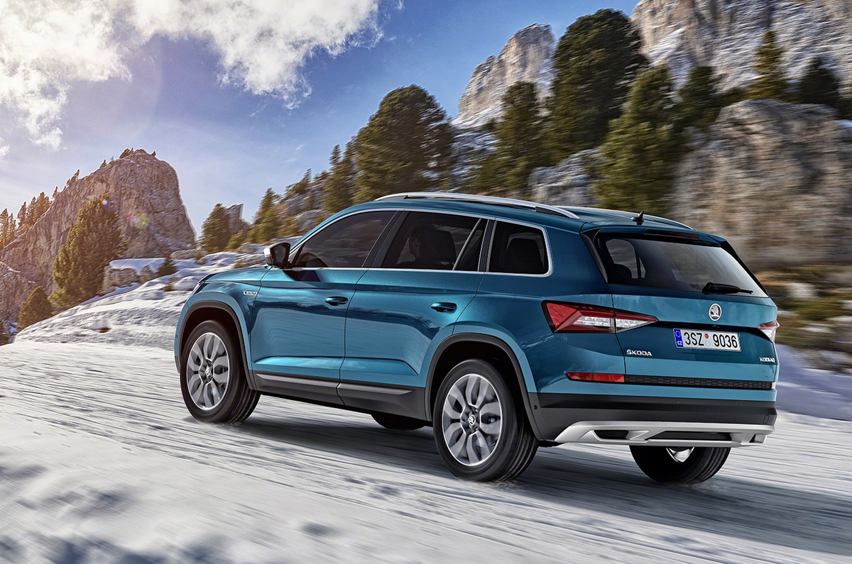 Skoda Kodiaq Scout rear