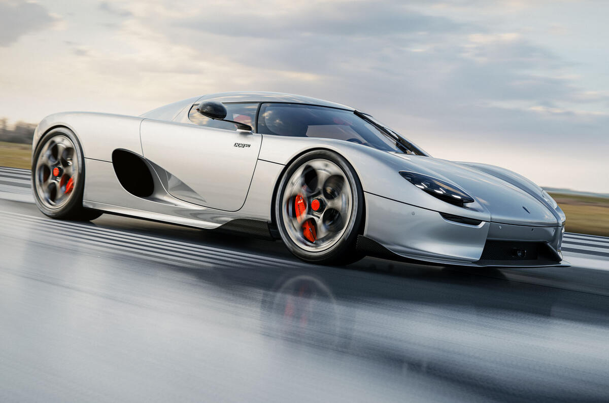 Koenigsegg CC850 dynamic front three quarter Koenigsegg CC850 dynamic front three quarter