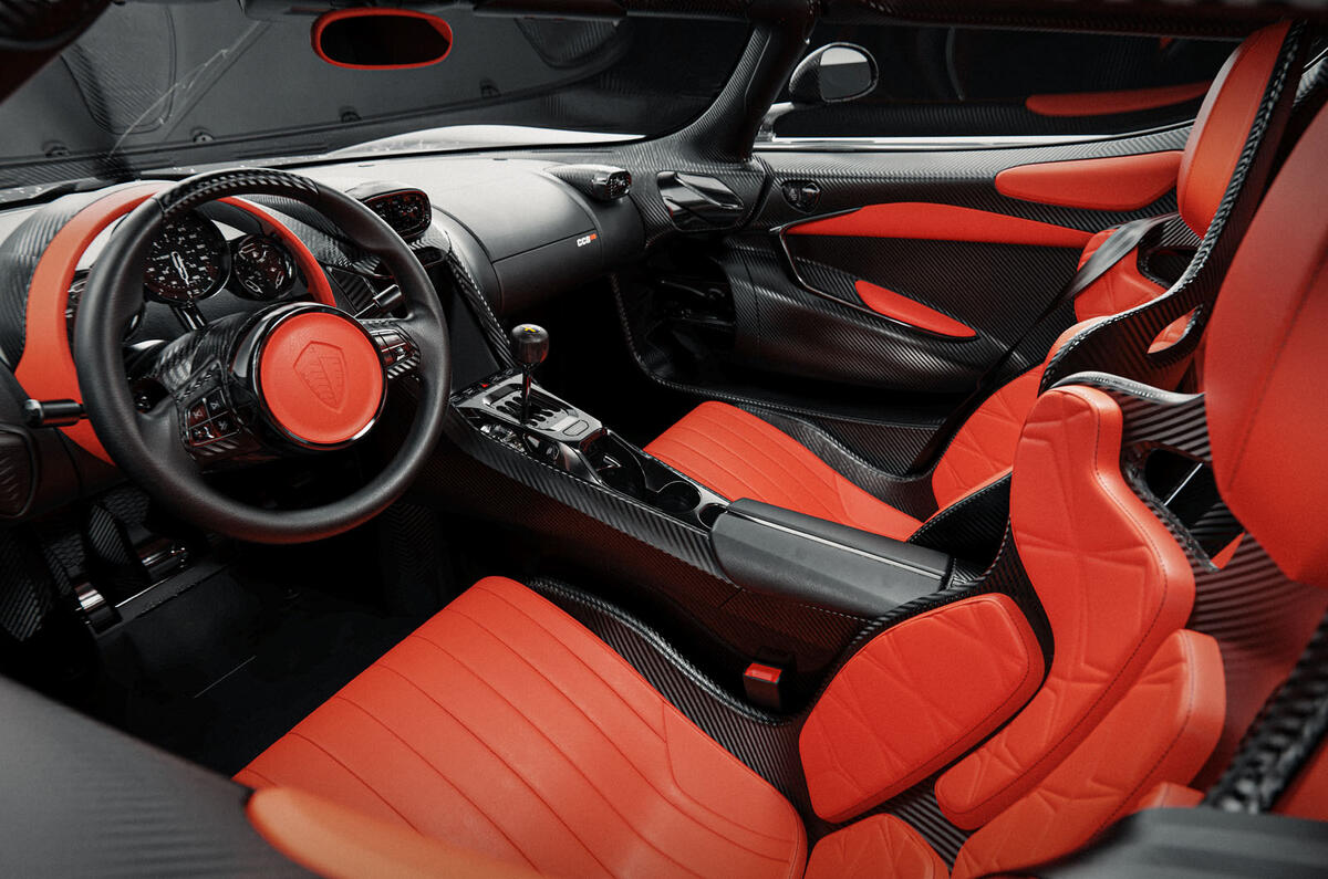 Koenigsegg CC850 interior Koenigsegg CC850 interior