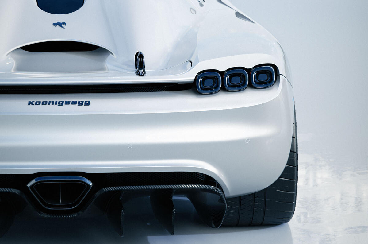 Koenigsegg CC850 studio rear bumper Koenigsegg CC850 studio rear bumper