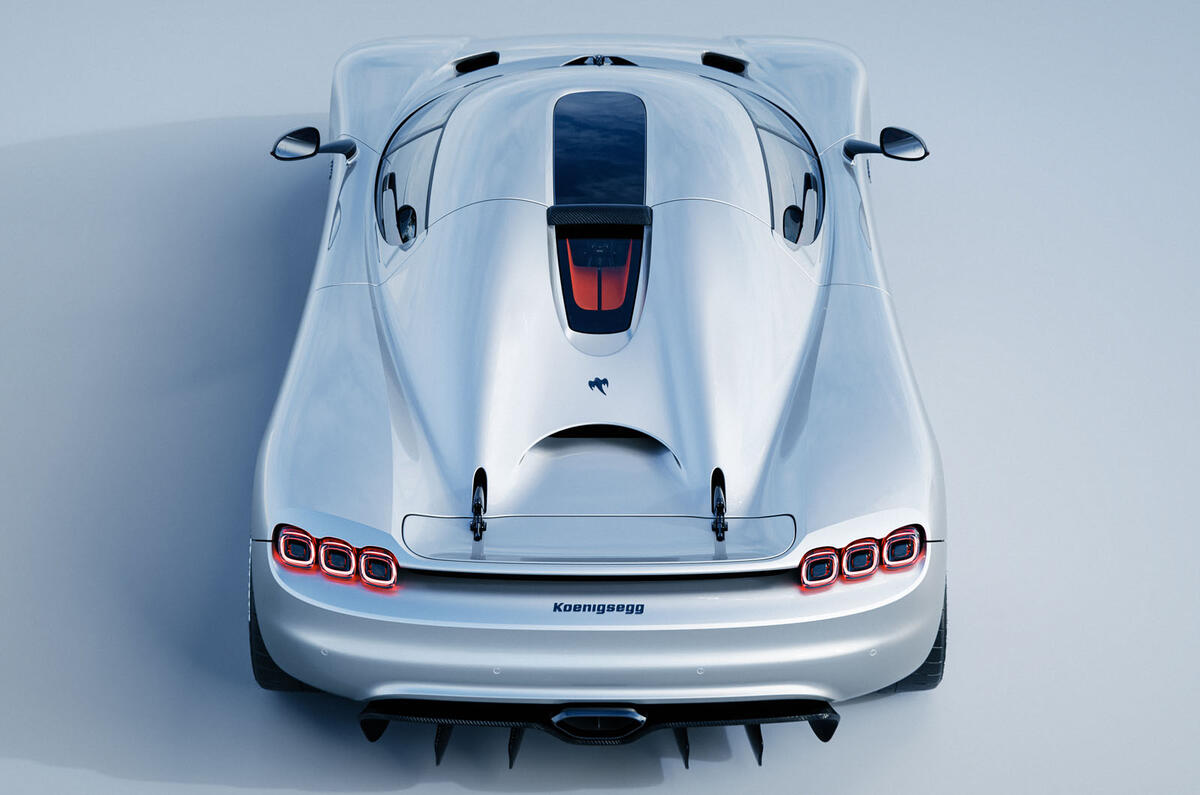 Koenigsegg CC850 studio rear deck Koenigsegg CC850 studio rear deck