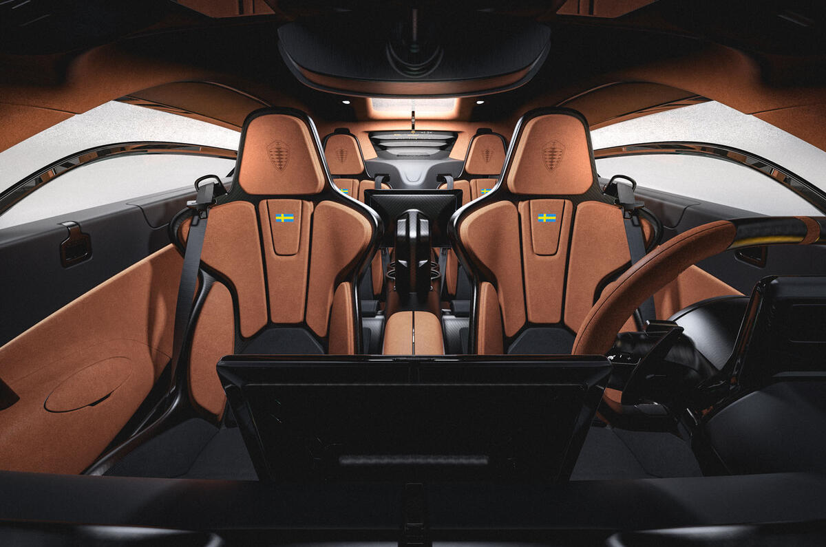 Koenigsegg Gemera 2025 interior Koenigsegg Gemera 2025 interior