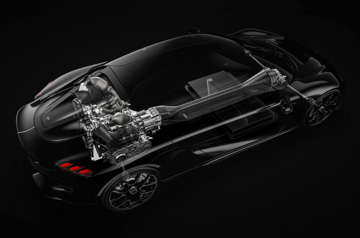 Koenigsegg Gemera 2025 x ray Koenigsegg Gemera 2025 x ray