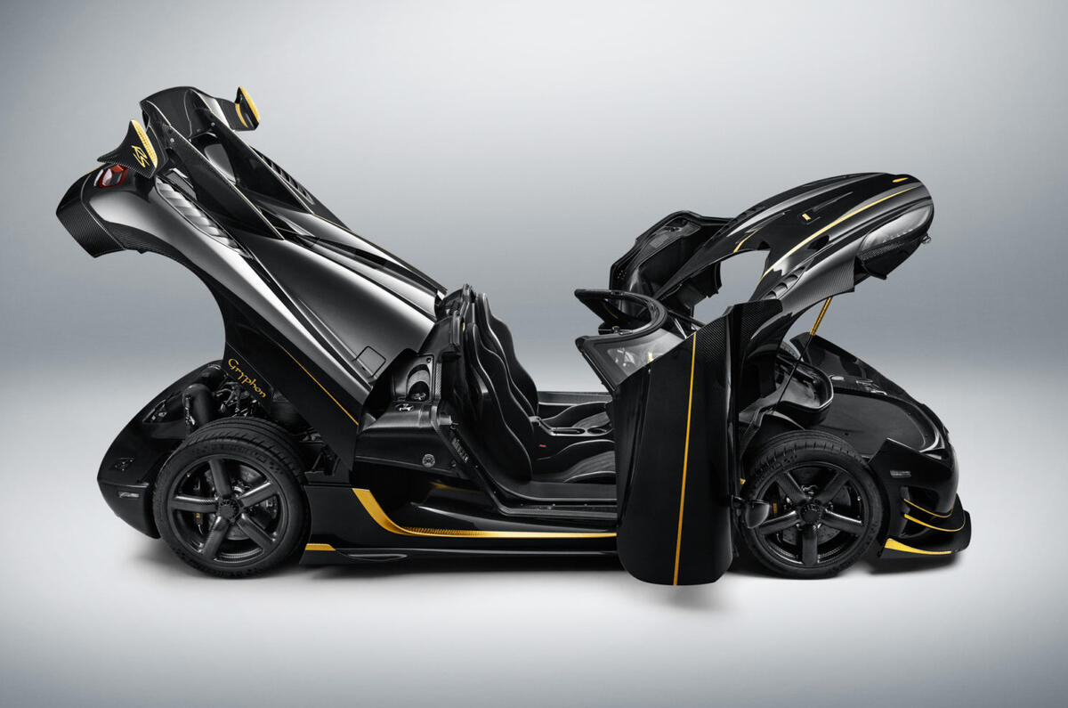 Koenigsegg unveils the Agera RS 'Gryphon'