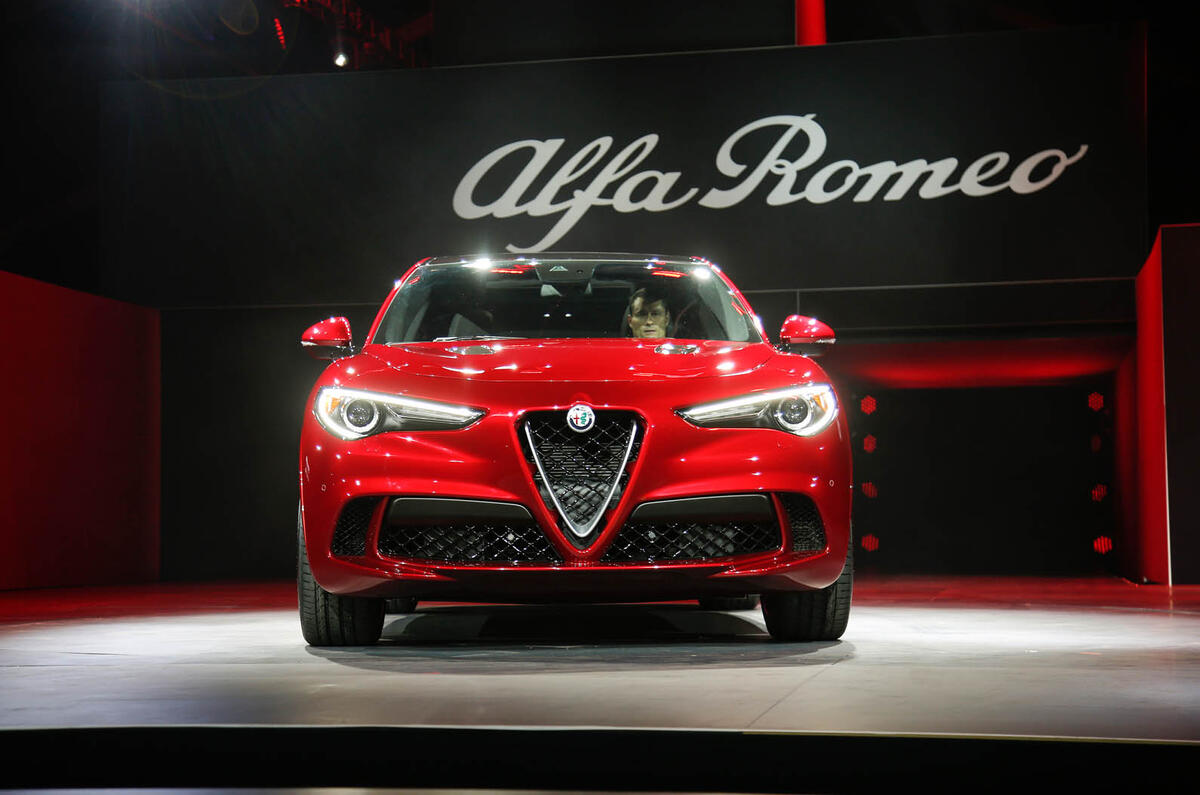Alfa Romeo Stelvio SUV revealed in LA