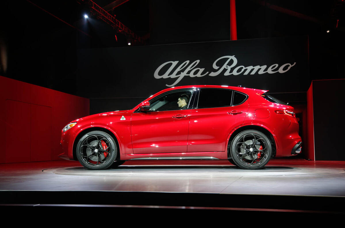 Alfa Romeo Stelvio SUV revealed in LA