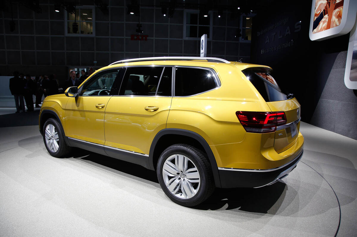 2017 Volkswagen Atlas revealed for US market