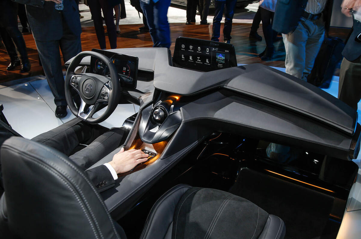 Honda NSX to get new interior layout