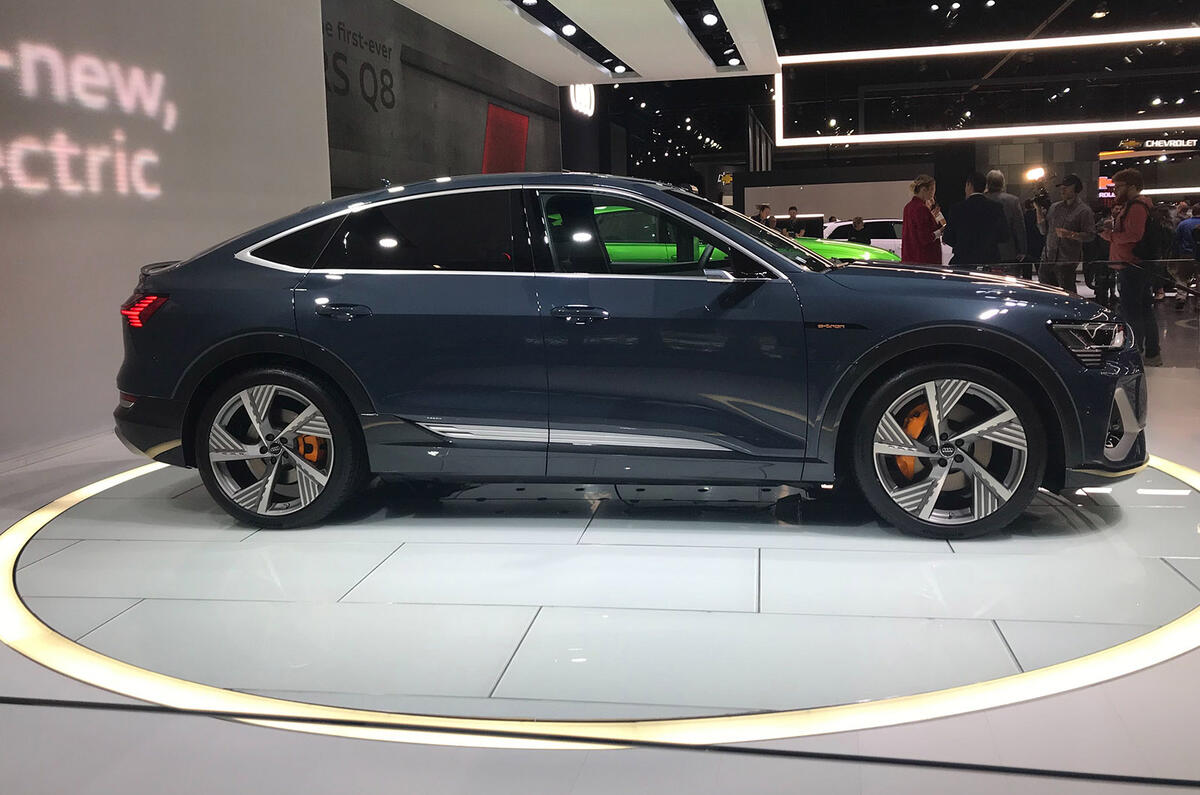 Audi E-tron Sportback LA motor show