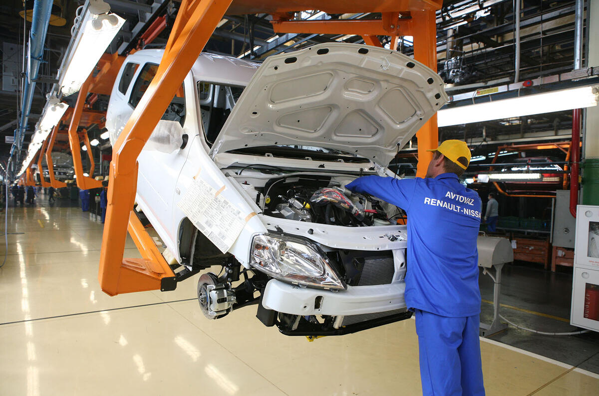 Lada production line