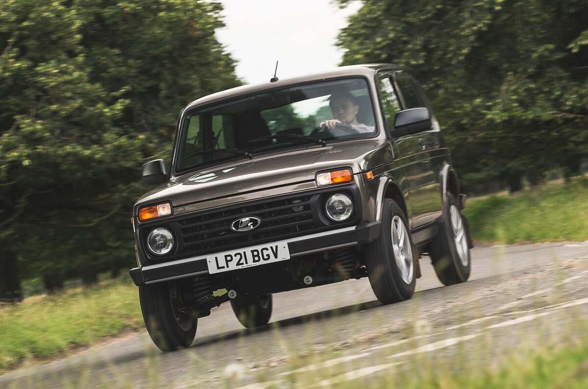 Lada Niva front three quarter Lada Niva front three quarter
