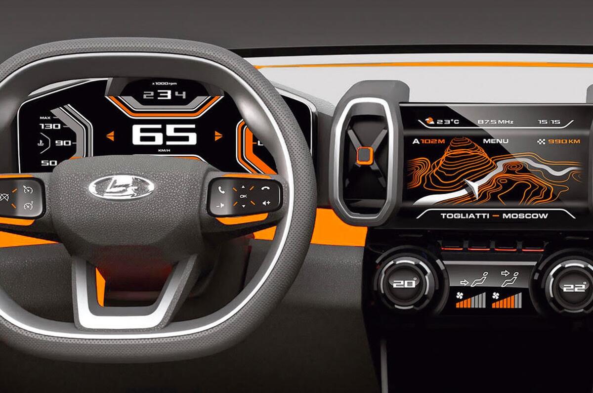 Lada 4x4 Vision interior