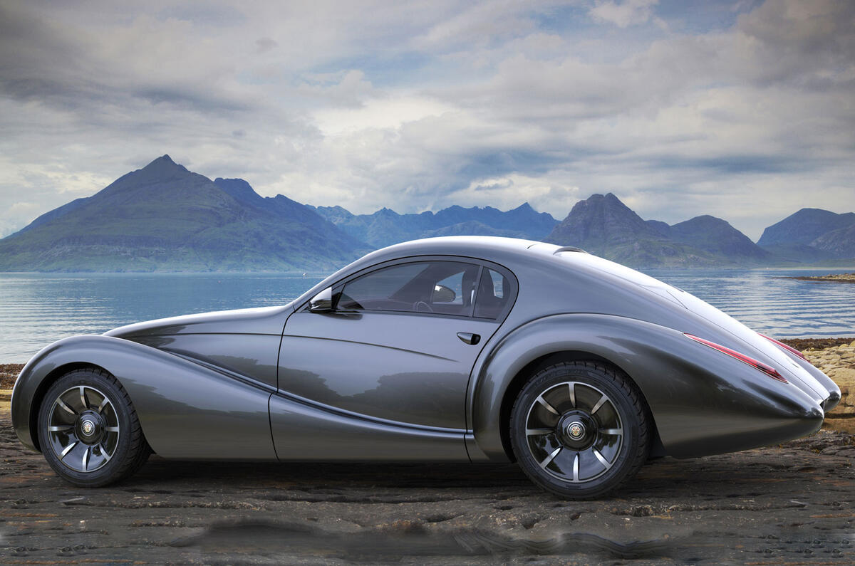 Eadon Green Black Cuillin V12 sports car revealed