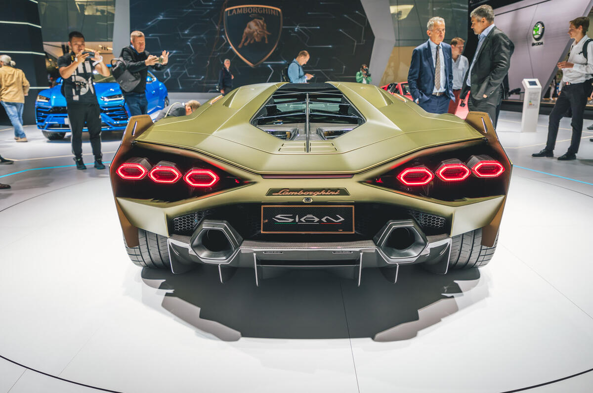 2020 Lamborghini Sian at Frankfurt motor show