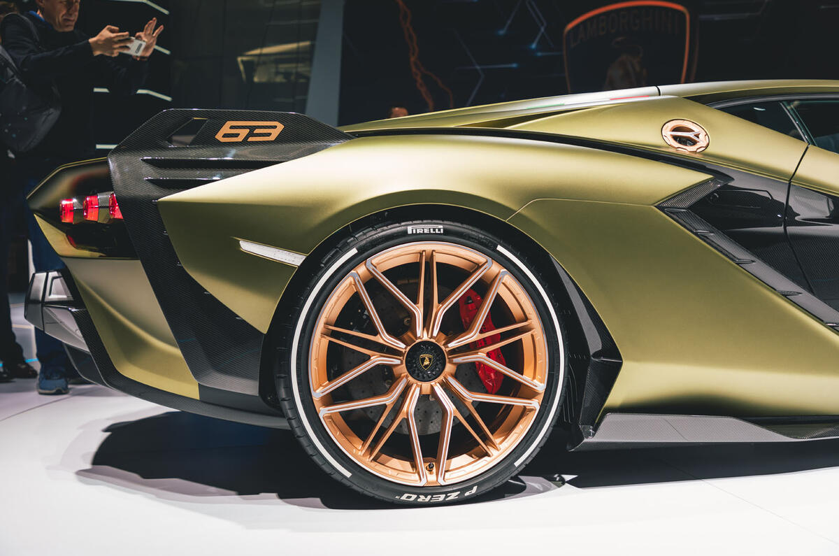 2020 Lamborghini Sian at Frankfurt motor show