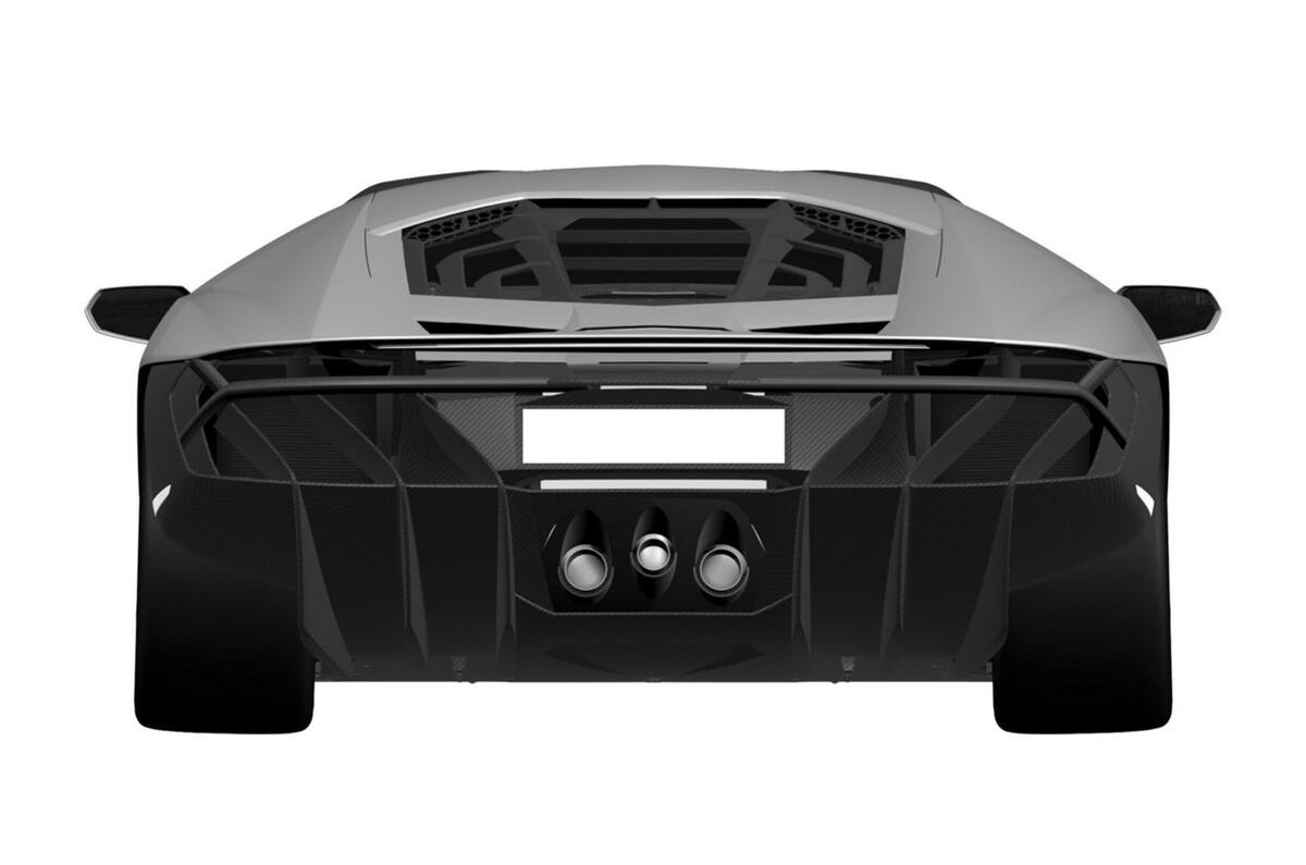 Lamborghini Centenario patent image
