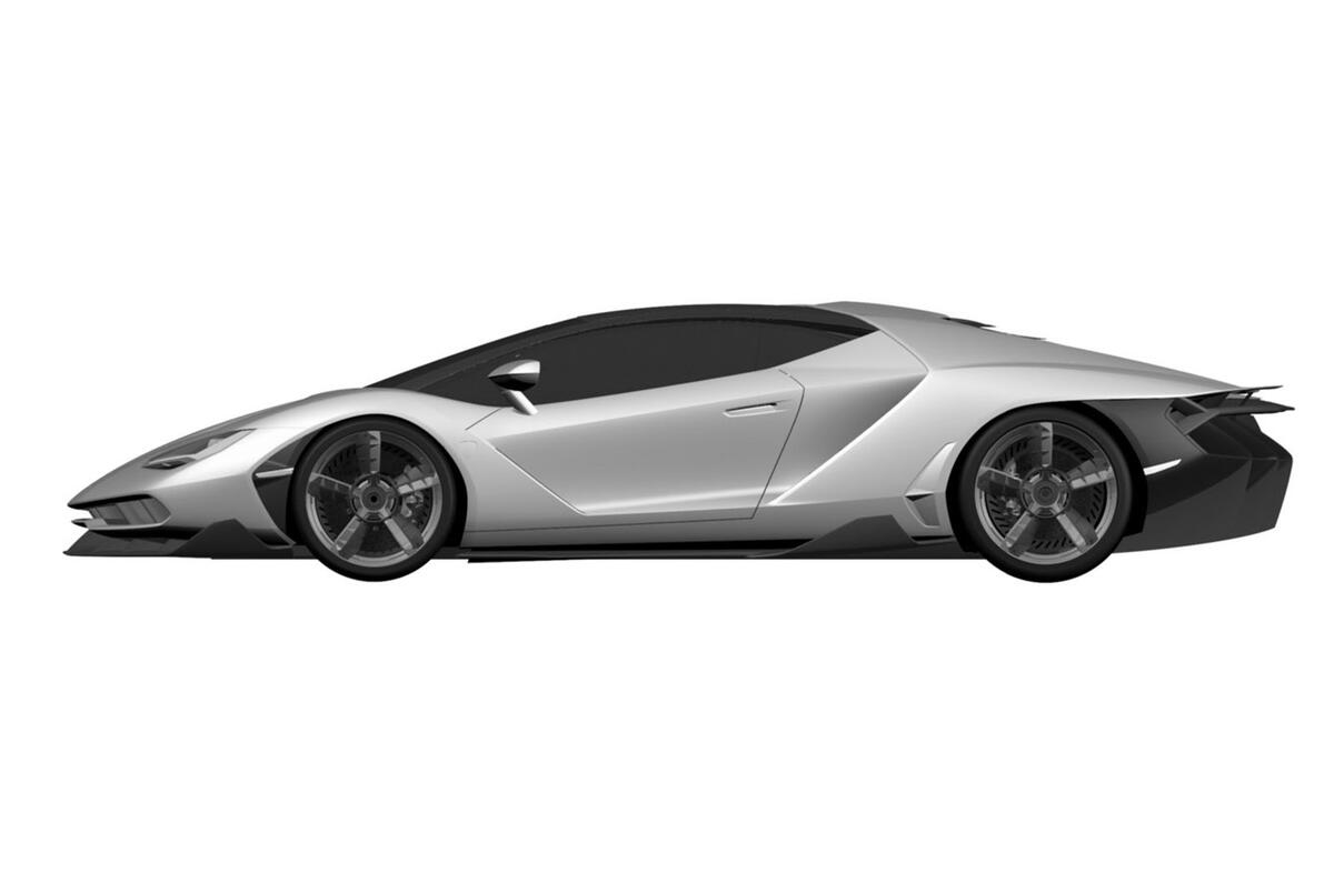 Lamborghini Centenario patent image
