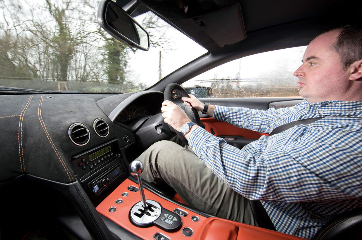 Driving a Lamborghini Murcielago with 258k miles on the clock