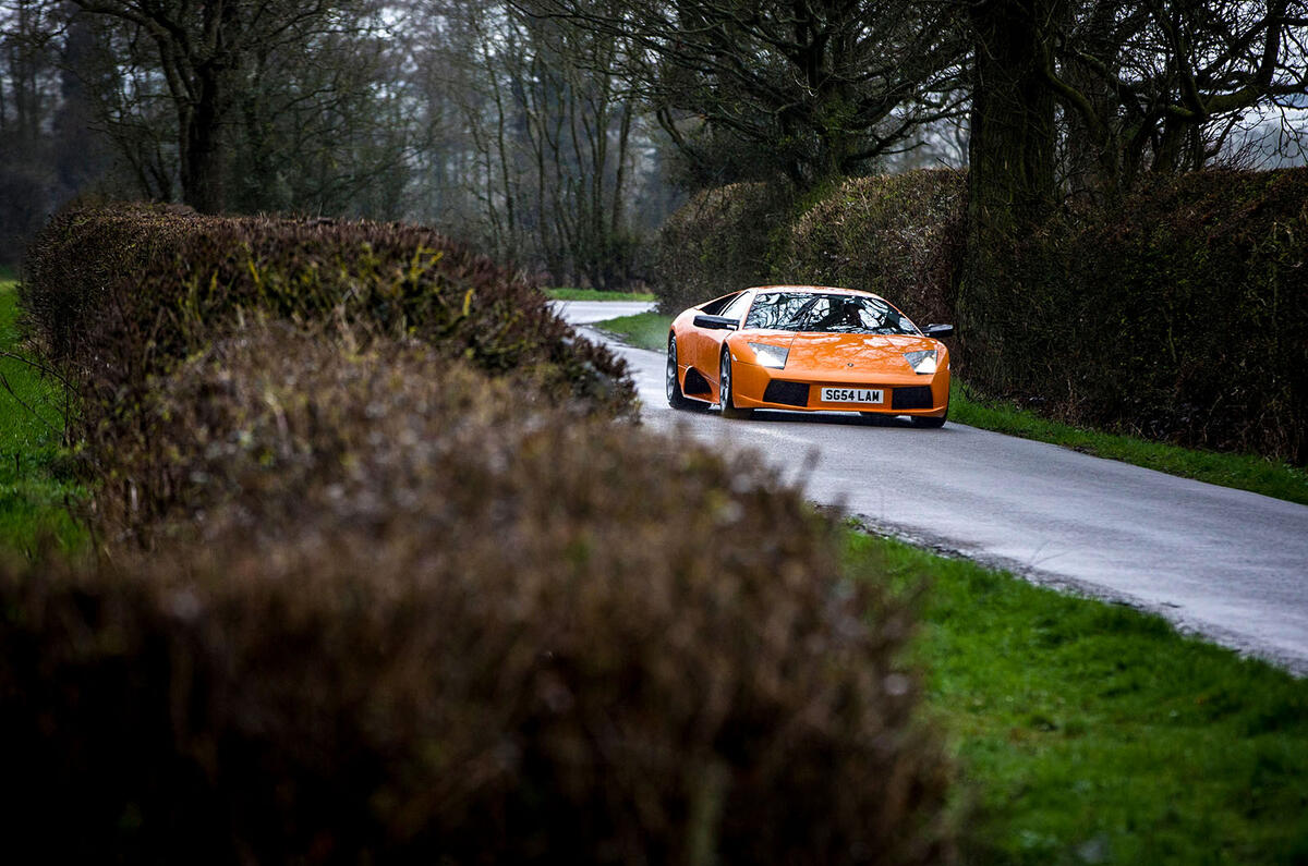 Driving a Lamborghini Murcielago with 258k miles on the clock