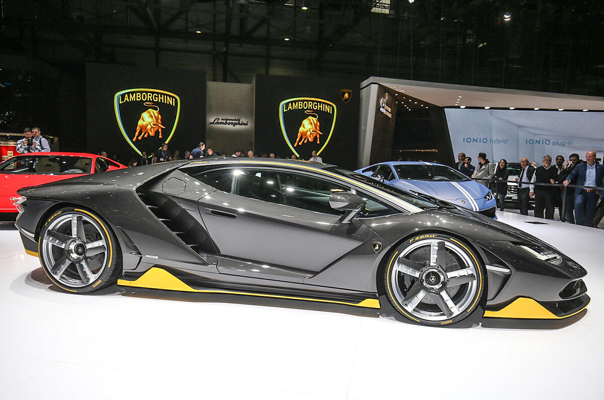 Lamborghini Centenario 759bhp V12 Supercar Shown On