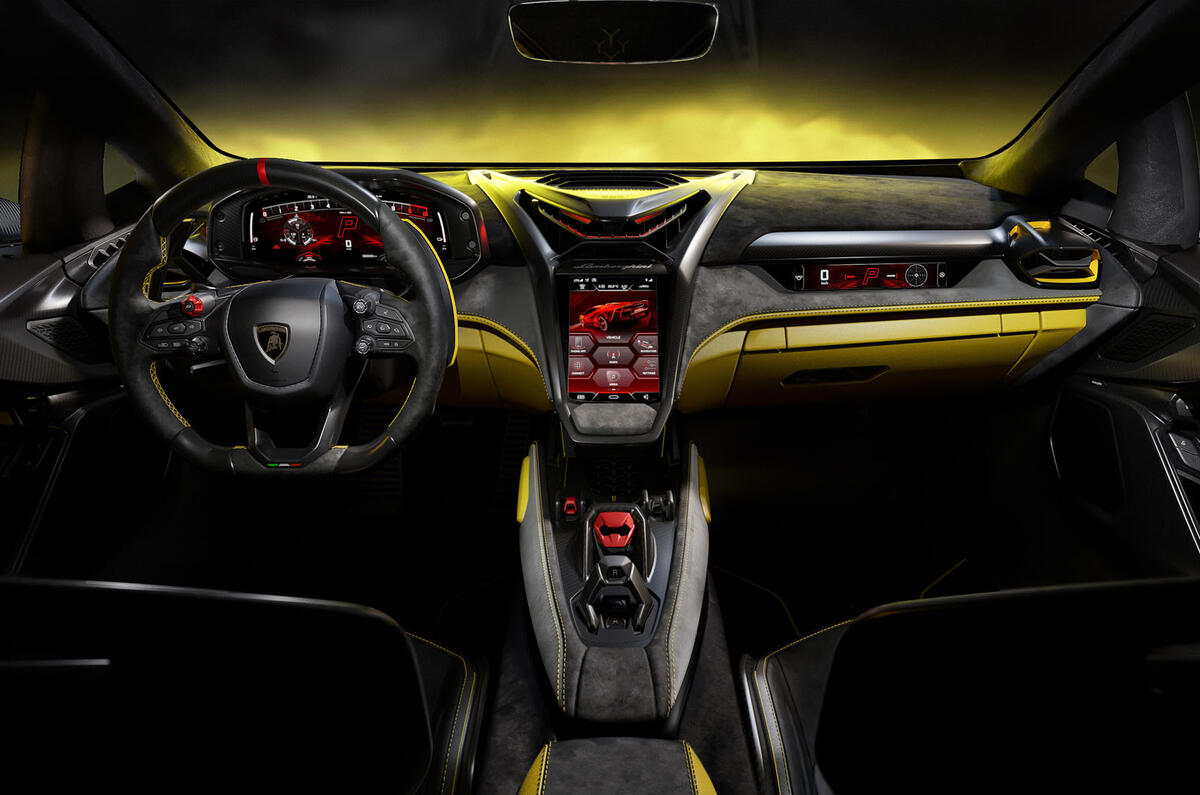 Lamborghini Fenomeno dashboard Lamborghini Fenomeno dashboard
