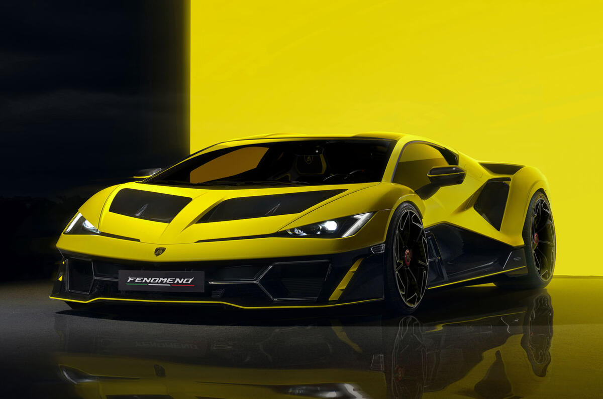 Lamborghini Fenomeno front quarter