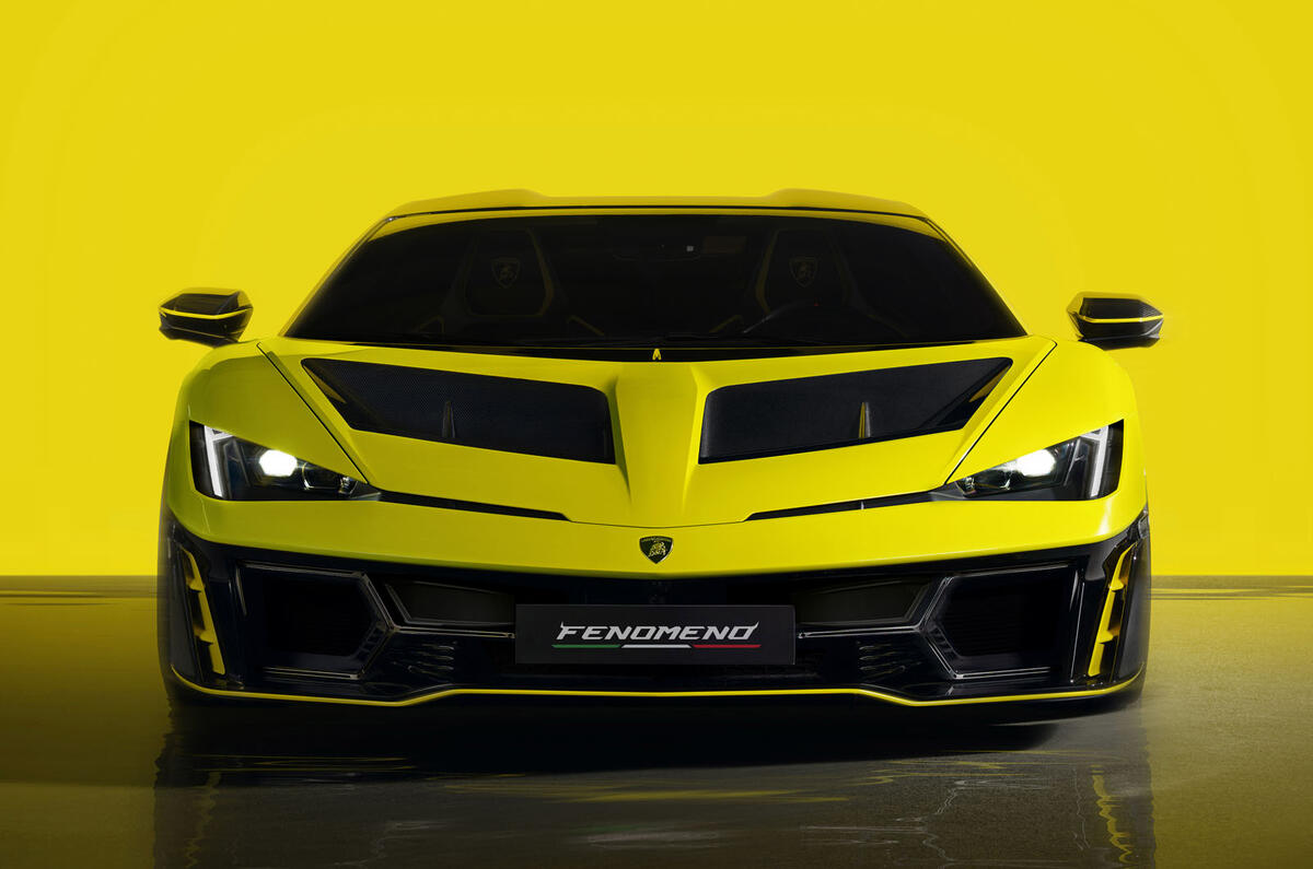 Lamborghini Fenomeno front Lamborghini Fenomeno front