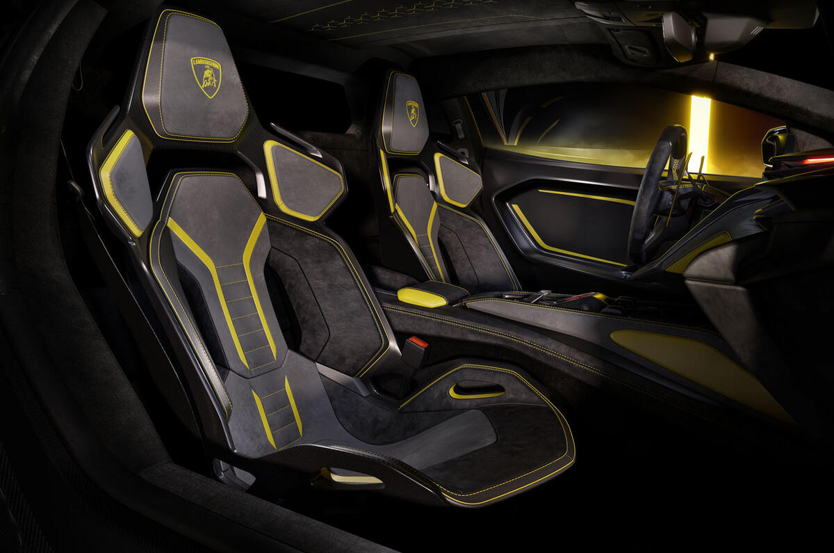 Lamborghini Fenomeno interior Lamborghini Fenomeno interior