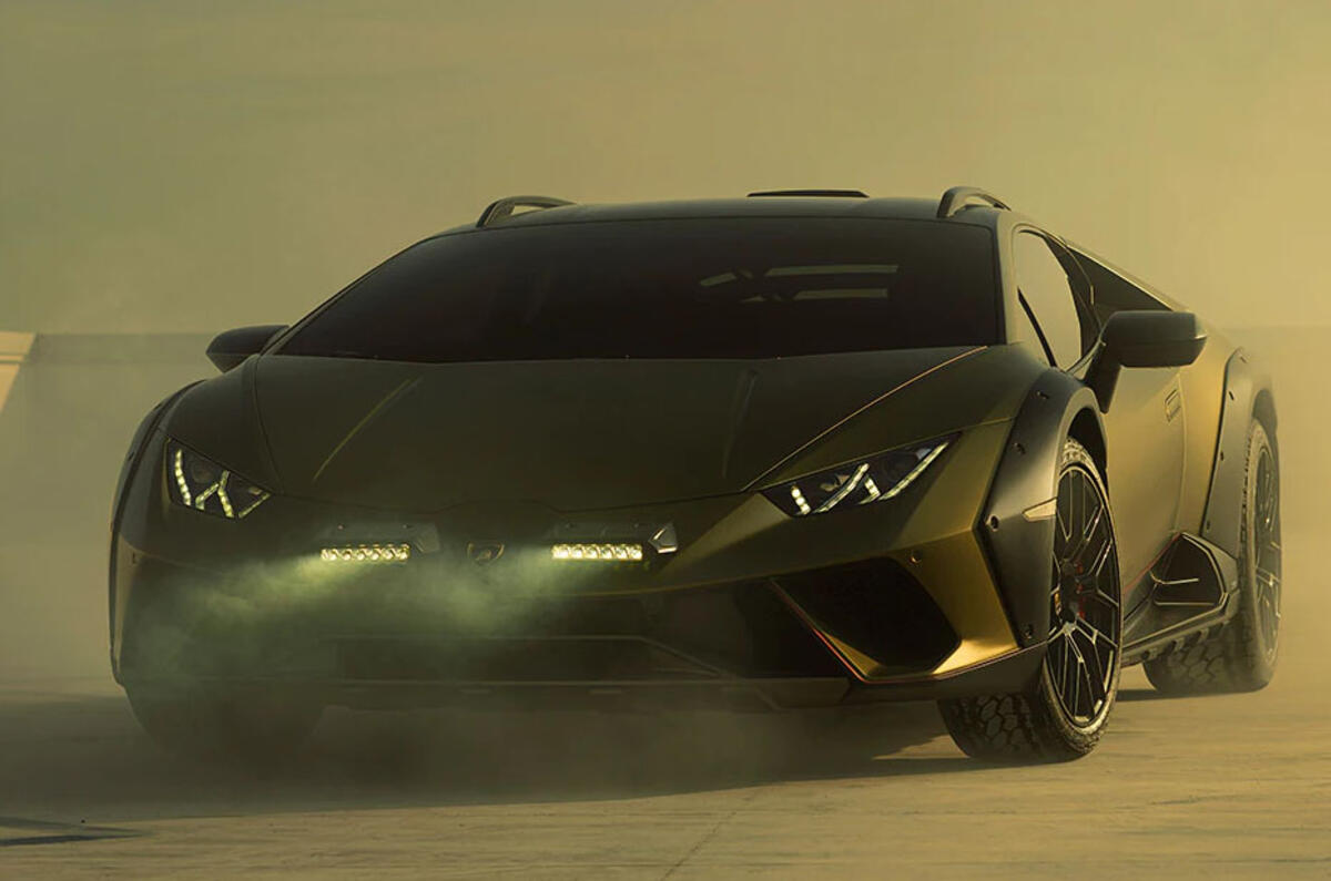 Lamborghini Huracan Sterrato front Lamborghini Huracan Sterrato front