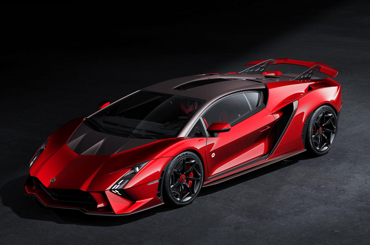 Lamborghini Invencible front three quarter static