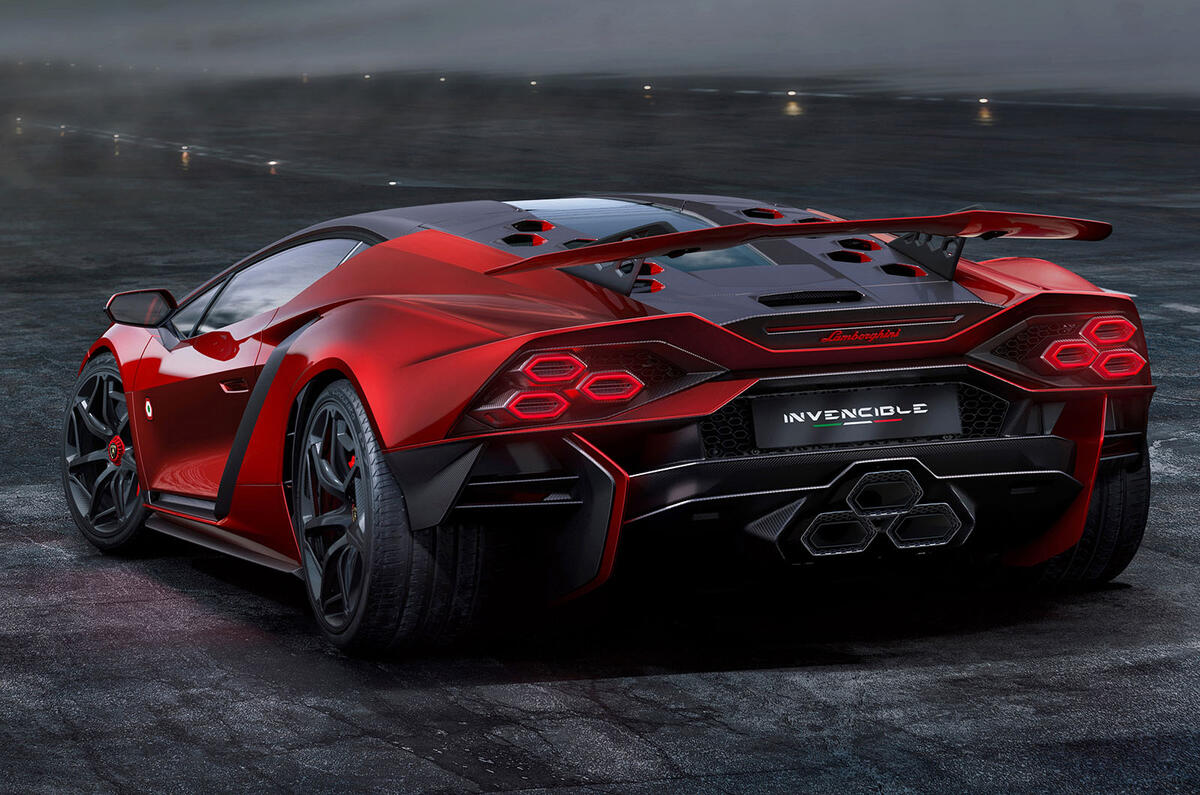 Lamborghini Invencible rear
